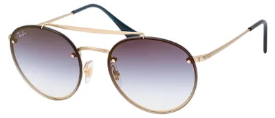 Zdjęcie produktu dla Ray-Ban Clubmaster Metal, Dorosły, Uni , Clubmaster, Kwadrat, Półobręcz, Czarny, Srebrny