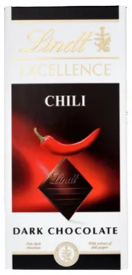 Zdjęcie produktu dla Czekolada gorzka z dodatkiem chilli Excell 100 g