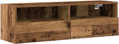 Zdjęcie produktu dla Szafka pod telewizor Stare drewno 100 x 30 x 30 cm