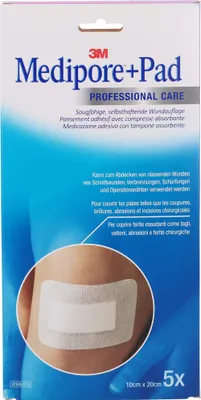 Immagine prodotto di Medipore+Pad medicazione sterile per ferite 3570np 10x20 cm 5 pz