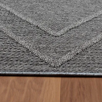 Produktbild von Villa Möbel Pativa Bettumrandungs-Teppich Set Grau, Grösse:2 x 80x150 cm + 1 x 80x250 cm