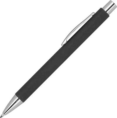 Produktbild von 10 Kugelschreiber aus Papier / Farbe: schwarz