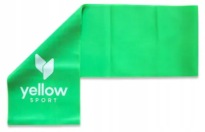 Produktbild von yellowSPORT yellowFLAT Fitnessband grün 5-8 kg