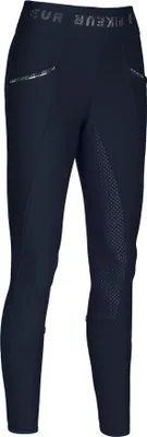 Produktbild von Pikeur Damenreithose " PK_KYNA GRIP " ATHLEISURE, Fullgrip, Ganzbesatz Reithose Größe - 34 Farbe - nightblue