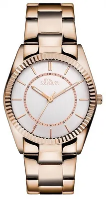 Produktbild von s.Oliver Damen Uhr Armbanduhr Edelstahl SO-3190-MQ