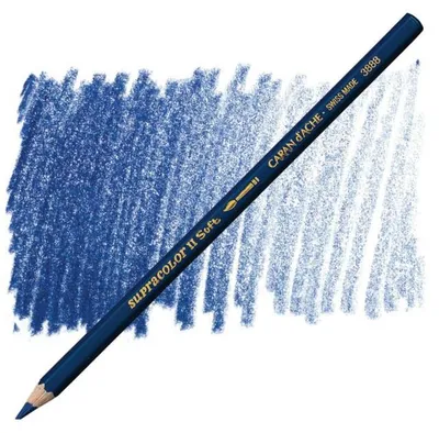 Obrázek produktu pro Akvarelová pastelka "Supracolor", prussian blue, šestihranná, CARAN D'ACHE 3888.159