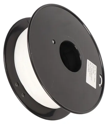 Zdjęcie produktu dla Filament TPU 1,75 mm, 95A, elastyczny, do szybkiego drukowania, 8 kg (1,8 funta), nie powodujący zatykania się drukarki, filament do większości drukarek FDM, kolor biały