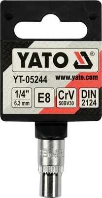 Produktbild von Torx-Steckschluss 1/4" E8 Yt-05244 Yato