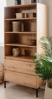 Produktbild von Regalschrank "Bastia" in Artisan Eiche Schrank mit Schubladen 78 x 165 cm