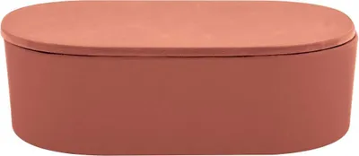 Produktbild von spirella TAKEO Aufbewahrungsdose Terracotta Rot Bambus