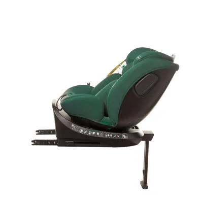 Produktbild von 4Baby | Kindersitz - 360° Drehbar - mit ISOFIX, I-SIZE, 40-150 cm, zusätzlicher Seitenschutz, vorwärts- und rückwärtsgerichtet - Grün - ENZO-FIX