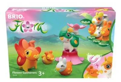 Zdjęcie produktu dla BRIO Flower Gatherers, 3 lat(a), Flora, Zielony, Pomarańczowy, Różowy, Biały, Żółty