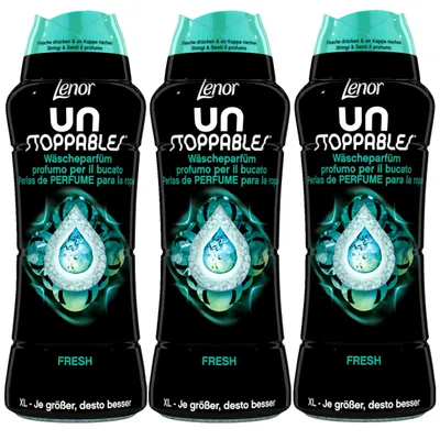 Produktbild von Lenor Unstoppables Wäscheparfüm Duftperlen Fresh 510g (3er Pack)