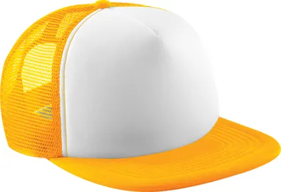 Image de Casquette de baseball Beechfield Vintage Trucker unie (2 pièces/paquet) RW6705 (taille unique) (jaune tournesol/blanc)