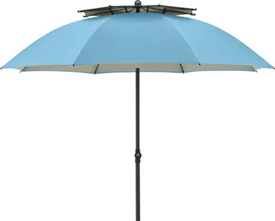 Produktbild von Doppler Windprofi 200 Manual ø 200 cm rund Sonnenschirm 3 Farben Strandschirm Balkonschirm 821