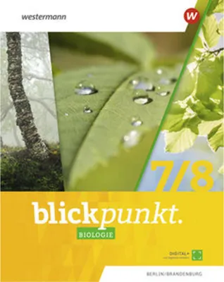 Produktbild von Blickpunkt Biologie 7 / 8. Schulbuch. Berlin und Brandenburg