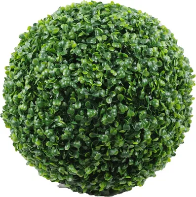 Produktbild von Buchsbaumkugel 8 bis 35cm Buchsbaum Kugel grün künstlicher Buchsbaum Buxus, Größe:Ø 35cm