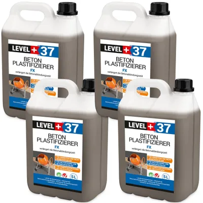 Produktbild von Beton Zusatzmittel 20L Betonverflüssiger Plastifizierer Estrich Level+ FX RM37