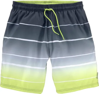 Produktbild von Bench Badeshorts Sunset grau-gelb Größe XL
