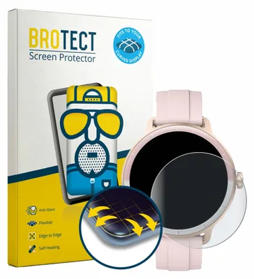 Produktbild von 2x BROTECT Fullscreen Schutzfolie für KIBFLE DR03 1.27" Displayschutz Folie Fullcover Matt Entspiegelungsfolie