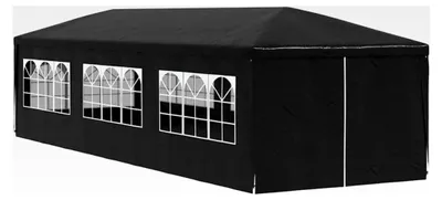 Produktbild von Partyzelt 3x9 m Anthrazit Pavillon Gartenzelt Bierzelt