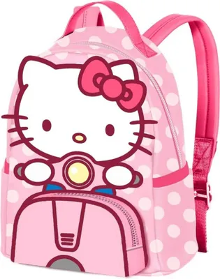 Produktbild von Karactermania Hello Kitty Moto 5l 25x21x11 Cm Rucksack Rosa Rosa One Size