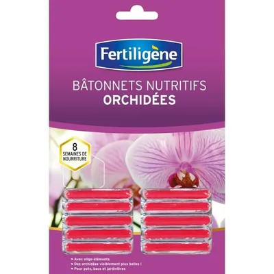 Immagine prodotto di FERTILIGENE Bastoncini nutritivi per orchidee - 10 bastoncini