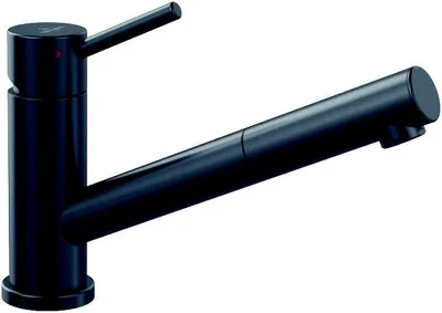 Produktbild von Villeroy & Boch Armatur Wasserhahn Como Shower Window 92580005 Edelstahl massiv Anthracite Hochdruck Ausziehbare Brause - inkl.