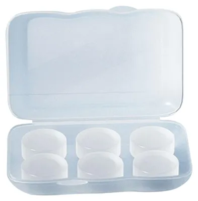 Produktbild von Stück Silikon-Ohrstöpsel, geräuschreduzierend, waschbar, wasserdicht, weich, wiederverwendbar, Gehörschutz für Konzerte, Arbeit, Studium, Schlafen, geräuschlose Ohrstöpsel