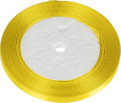 Immagine prodotto di Nastro di raso - 6 mm/ 22,5 m - Giallo