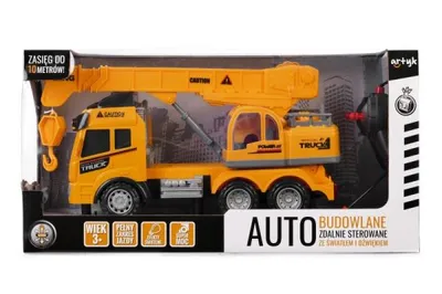 Image de Voiture De Construction Télécommandée Grue Jouets Pour Garçons 131219 Artyk