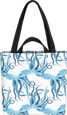 Produktbild von VOID Kraken Oktopus Meer Tasche 33x33x14cm,15l Einkaufs-Beutel Shopper Einkaufs-Tasche Bag