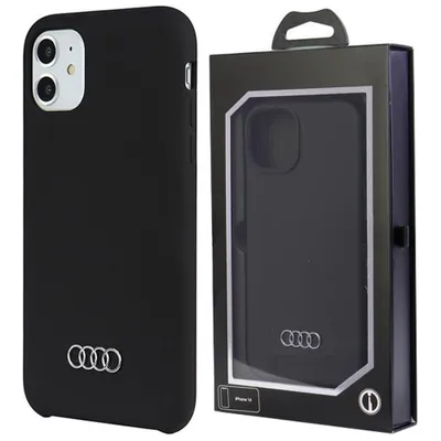 Produktbild von Audi Silicone Case für iPhone 14 schwarz