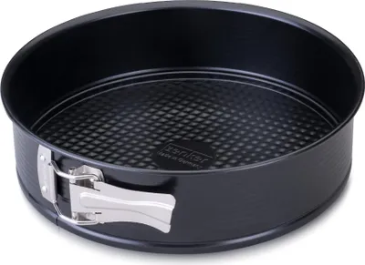 Produktbild von Zenker Perfect Black Springform mit Flachboden Ø 24 cm Hochwertige Backform für perfekte Kuchen und Torten