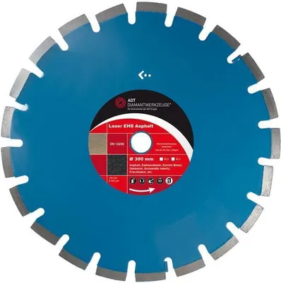 Produktbild von Diamanttrennscheibe Laser EHS Asphalt 300 mm 20,0 mm