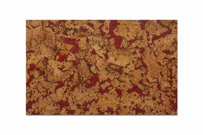 Productafbeelding van Zelfklevende kurkwand decoratieve wandkurk kurktegels Vario Rojo, AI-gegenereerde afbeelding