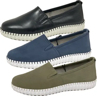 Obrázok produktu pre Caprice dámske kožené mokasíny 9-24652-28, veľkosť:39 EU, farba:Blue