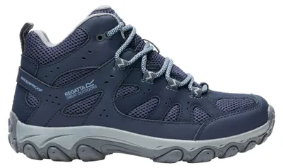 Zdjęcie produktu dla Regatta - "Edgepoint IV" – damskie buty trekkingowe, sięgające kostki, model RG12230 (rozmiar 38 EU), kolor: granatowy/niebieski