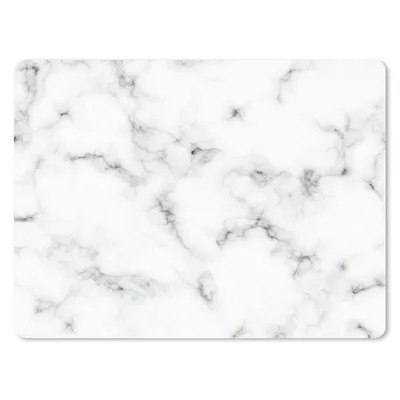 Produktbild von MuchoWow® Mauspad Mousepad Marmor - Textur - Grau - Schwarz 23x19 cm - Mousepads - Maus Mat - Pad - Mausunterlage - Schreibtischunterlage - Mauspad