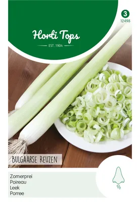 Produktbild von Porree Bulgaarse Reuzen | Lauchsamen von Hortitops [MHD 07/2024]