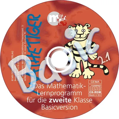 Produktbild von Mathetiger Basic 2 Version 2.0. CD-ROM. Bayern