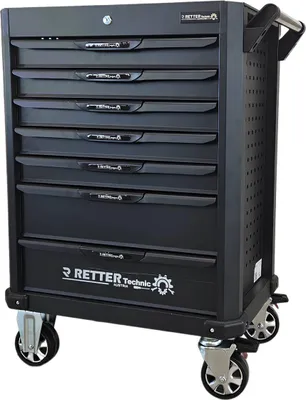 Image de Chariot à outils R9 avec 324 outils | 7 tiroirs - RETTER Chariot d'atelier