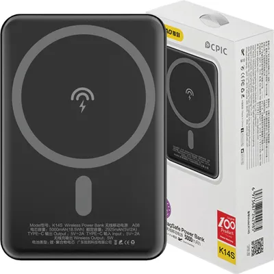 Immagine prodotto di DUDAO powerbank wireless MagSafe 5000mAh nero K14S Ricarica wireless