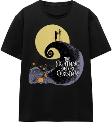 Immagine prodotto di The Nightmare Before Christmas - Maglietta da uomo/donna Unisex TV17312 (S) (Nero)