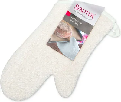 Obrázek produktu pro Rukavice na pečení Städter 36,5 x 21 cm Natural