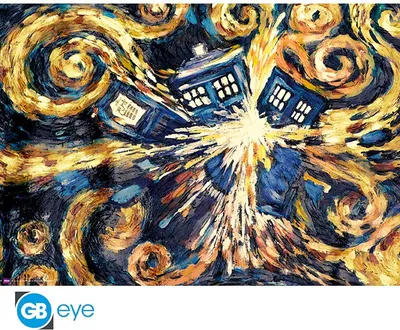 Produktbild von Doctor Who Poster Exploding Tardis 61 x 91,5 cm