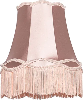 Produktbild von QAZQA Retro Textil Lampenschirm Stoff Rosa 30I18I26 - Granny ,