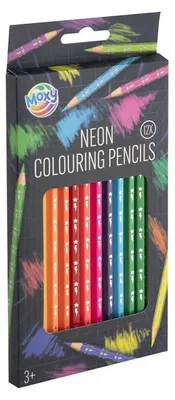Produktbild von Nassau Neon-Buntstifte 12 Stück