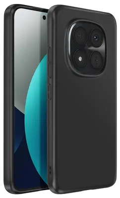 Obrázek produktu pro Mayaxess, odolné měkké silikonové pouzdro pro Xiaomi Redmi Note 15 Pro Plus 5G, černé