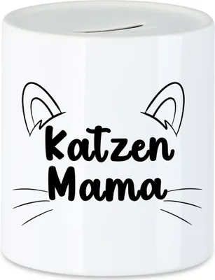 Produktbild von Katzen-Mama Spardose Katzenmama Geschenk Katzenliebhaber Katzenbesitzer Katzen Kätzchen
